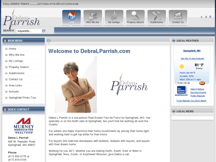 www.debralparrish.com