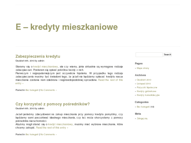 www.e-kredytymieszkaniowe.net