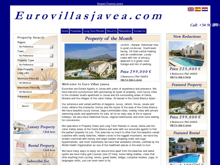 www.eurovillasjavea.com