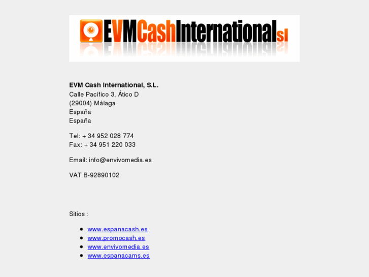 www.evmcashinternational.com