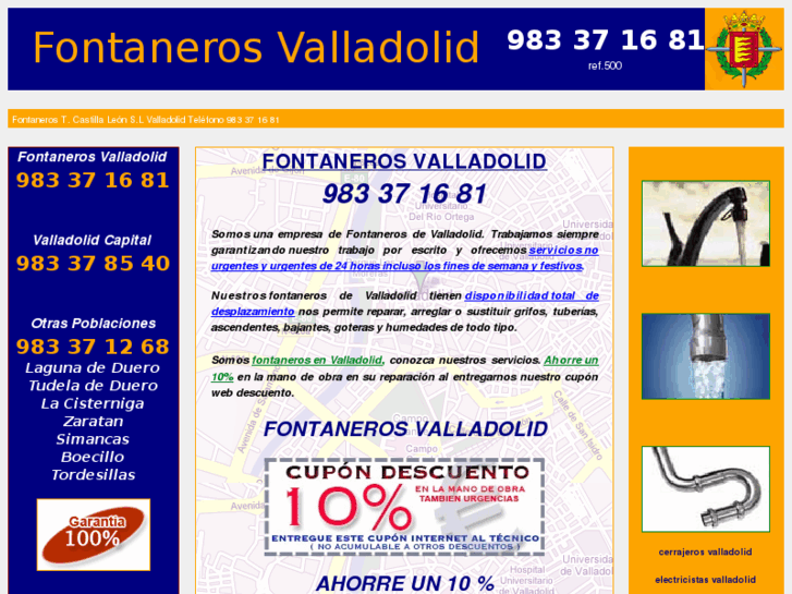 www.fontanerosvalladolid.com