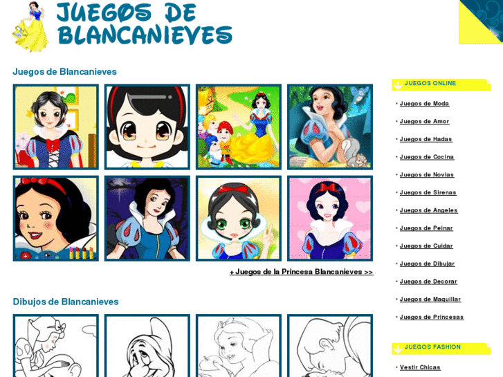 www.juegosdeblancanieves.com