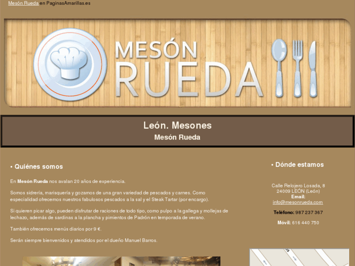 www.mesonrueda.com