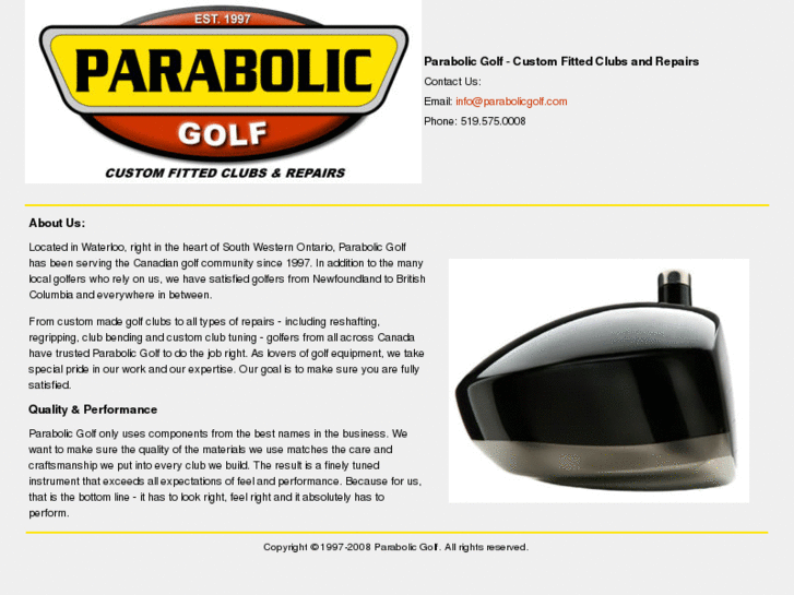 www.parabolicgolf.com