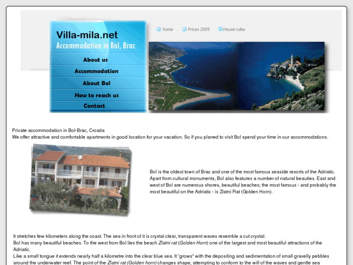 www.villa-mila.net