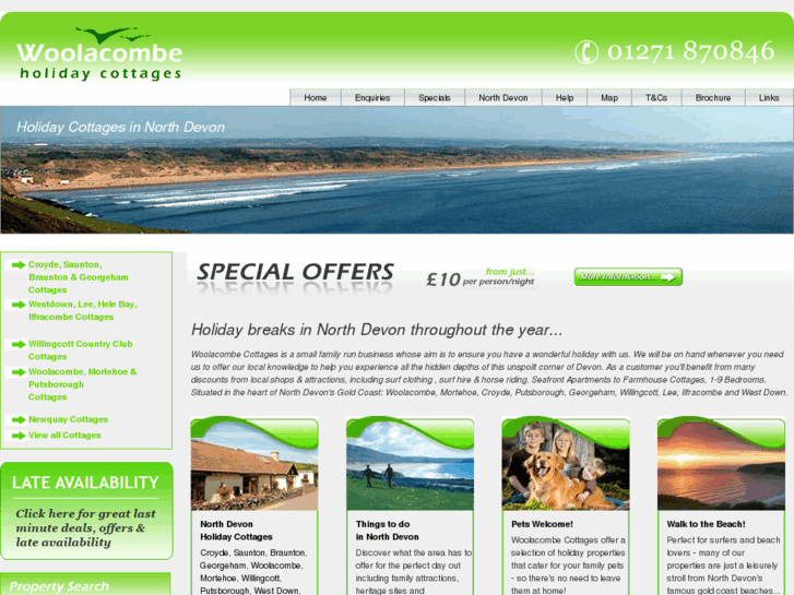 www.woolacombe-cottages.co.uk