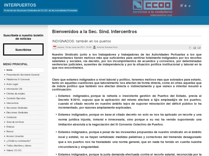 www.ccoointerpuertos.es