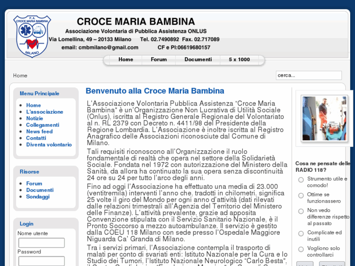 www.crocemariabambina.it