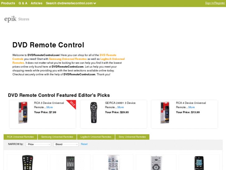 www.dvdremotecontrol.com