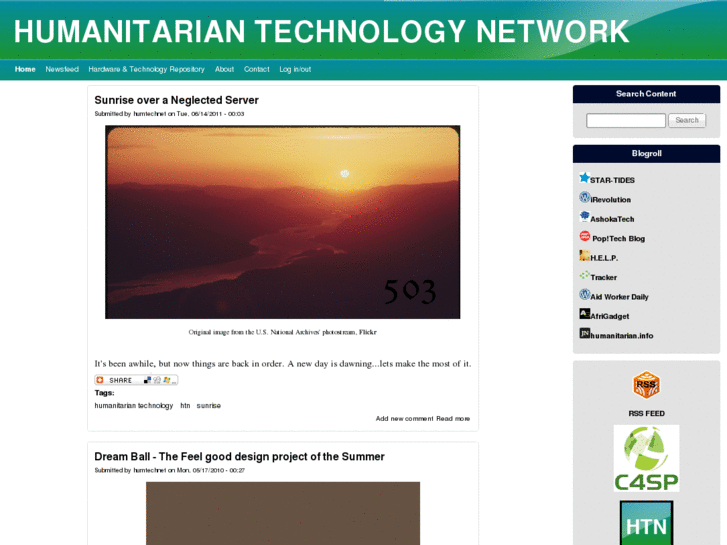 www.humanitariantechnologynetworks.com