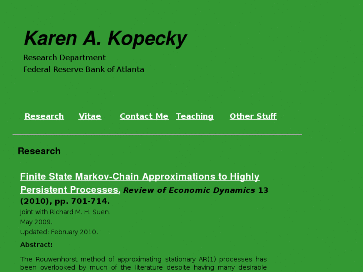 www.karenkopecky.net