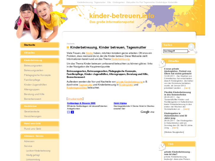 www.kinder-betreuen.com