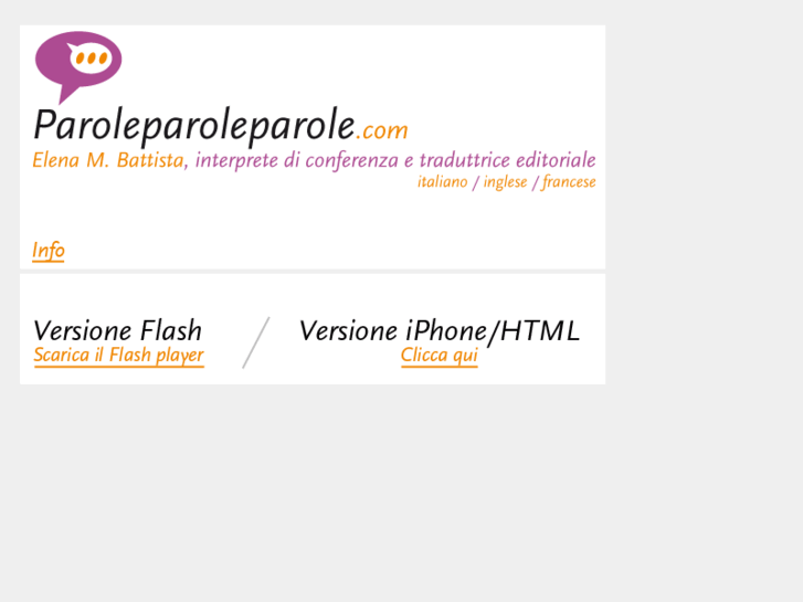 www.paroleparoleparole.com