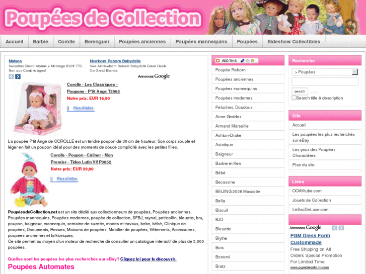 www.poupeesdecollection.net