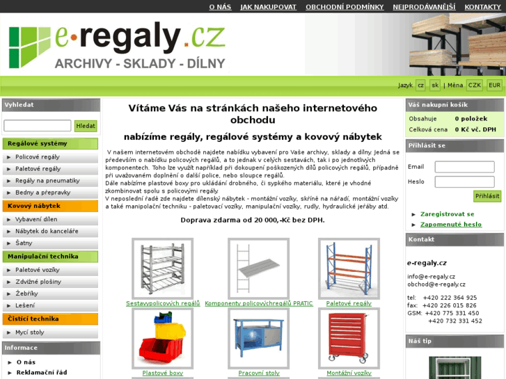 www.regaly-nabytek.cz