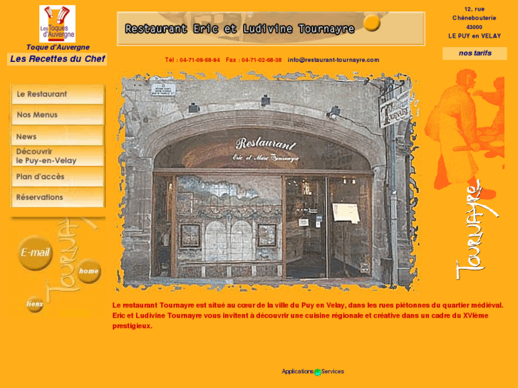 www.restaurant-tournayre.com