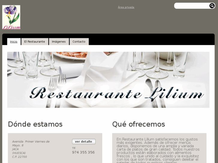 www.restaurantelilium.net