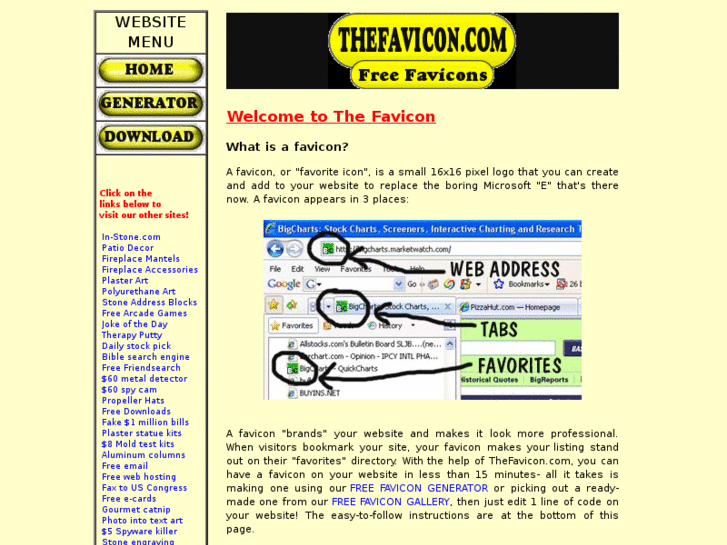 www.thefavicon.com