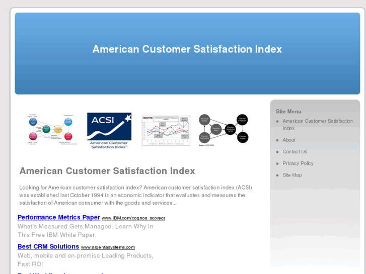 www.americancustomersatisfactionindex.net