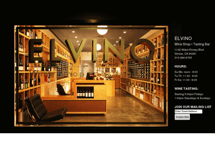 www.elvinowineshop.com