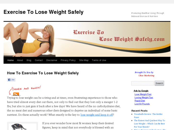 www.exercisetoloseweightsafely.com