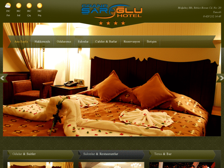 www.grandsarogluhotel.com