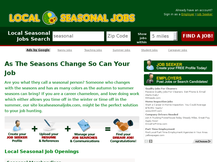 www.localseasonaljobs.com