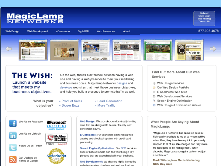 www.magiclamp.net