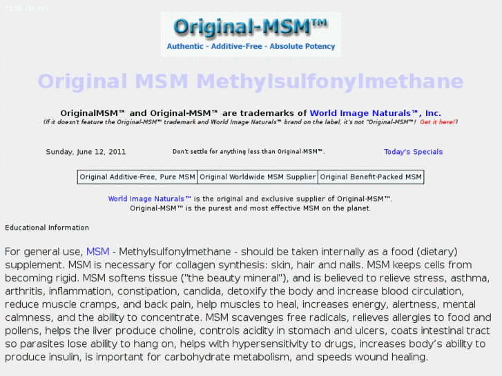 www.original-msm.com