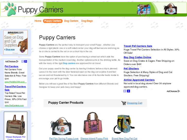 www.puppycarriers.org