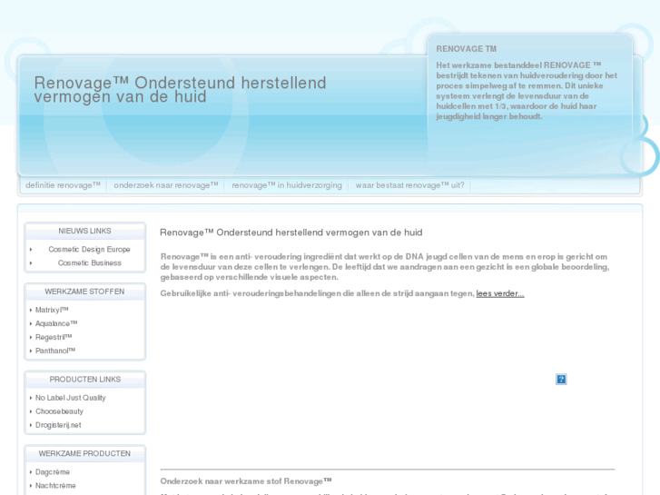 www.renovage.nl