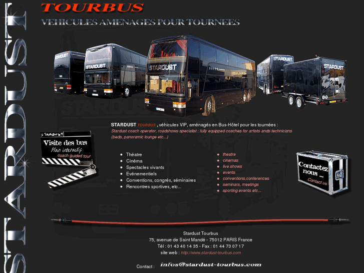 www.stardust-tourbus.com