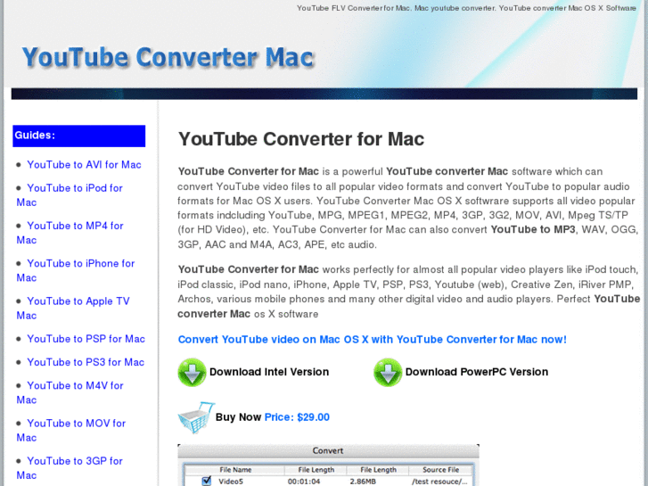 www.youtubeconvertermac.com