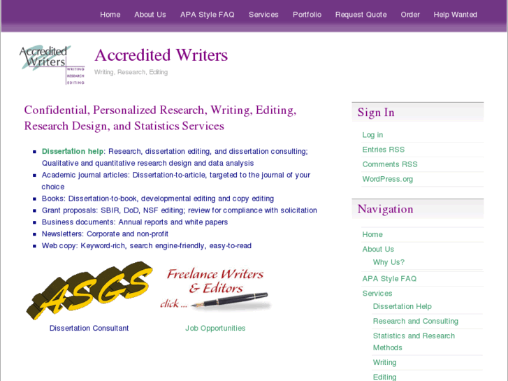 www.accreditedwriter.com