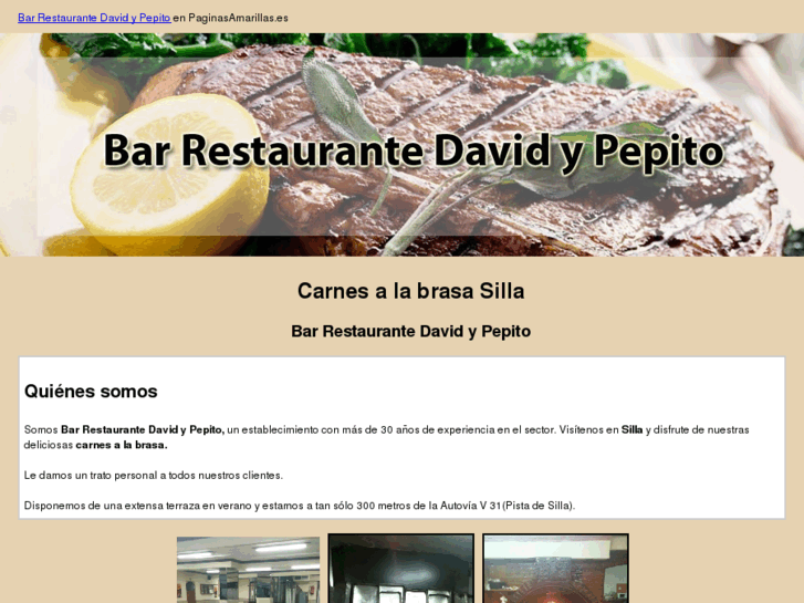 www.barrestaurantedavidypepito.es