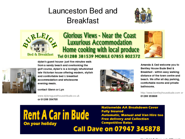 www.bedandbreakfastlaunceston.co.uk