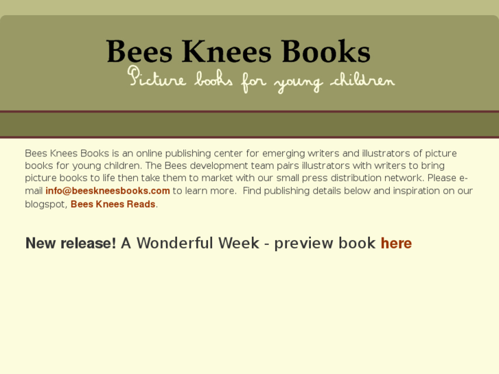 www.beeskneesbooks.com