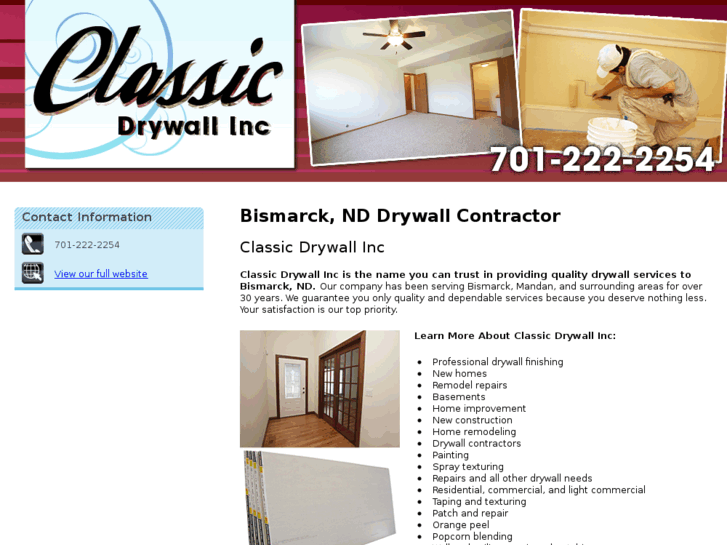 www.classicdrywallbismarck.com