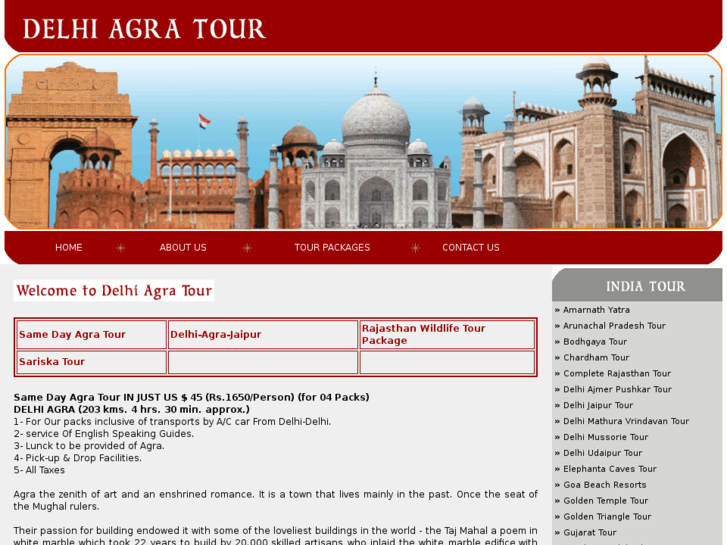 www.delhiagratours.com