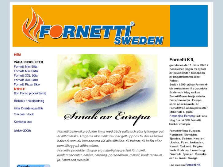 www.fornettisweden.se