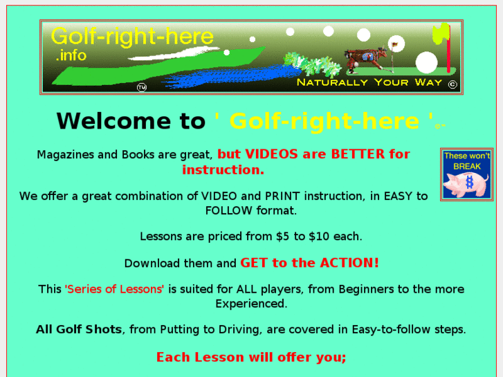 www.golf-right-here.info