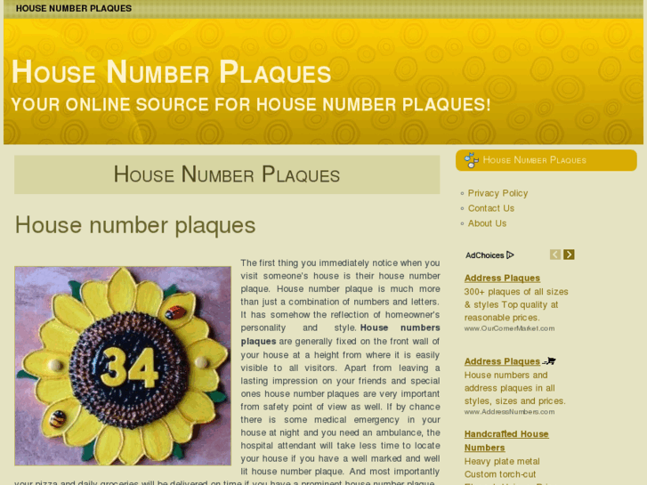 www.housenumberplaques.net