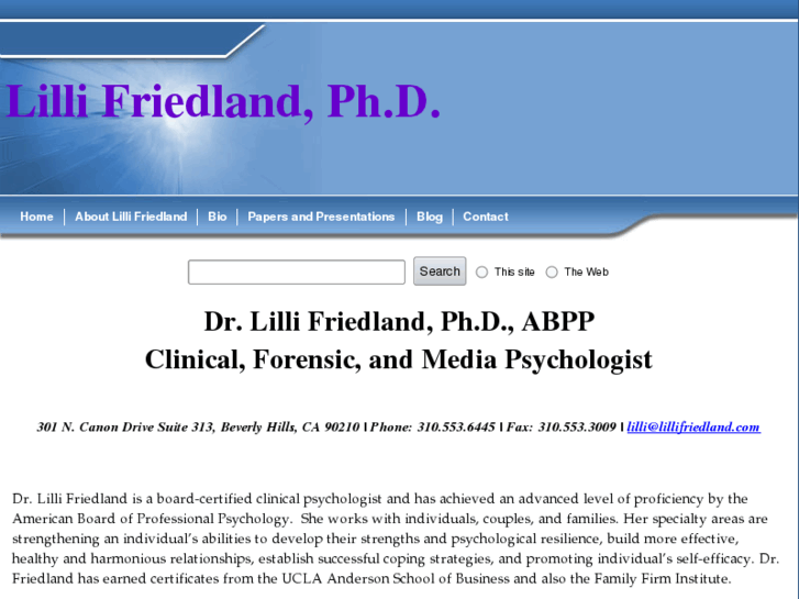 www.lillifriedland.com