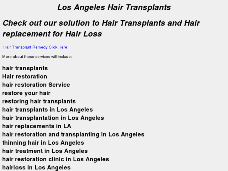 www.losangeleshairtransplant.net