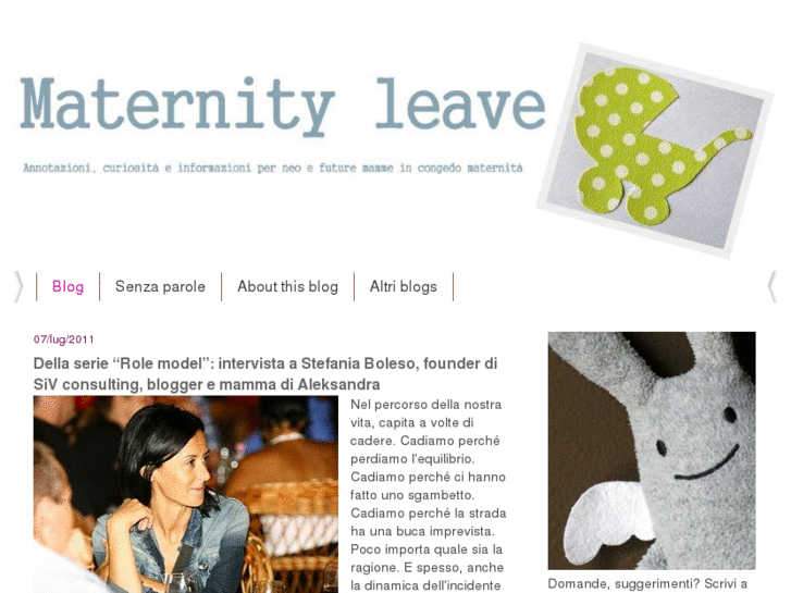 www.maternityleave.it