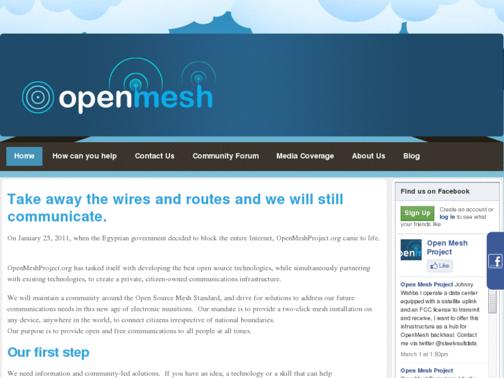 www.openmeshproject.org