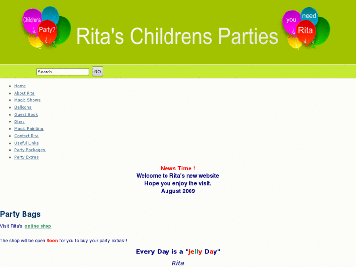 www.ritaschildrensparties.com