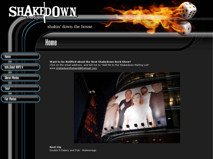 www.shakedowntheband.net