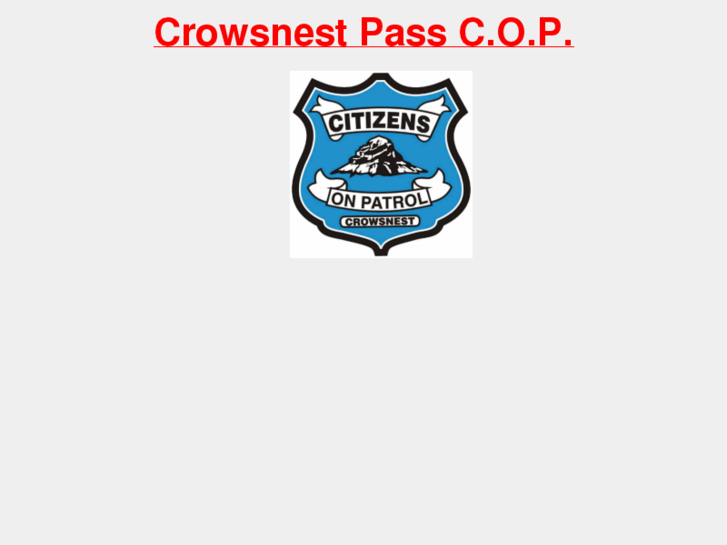 www.crowsnestpasscop.org