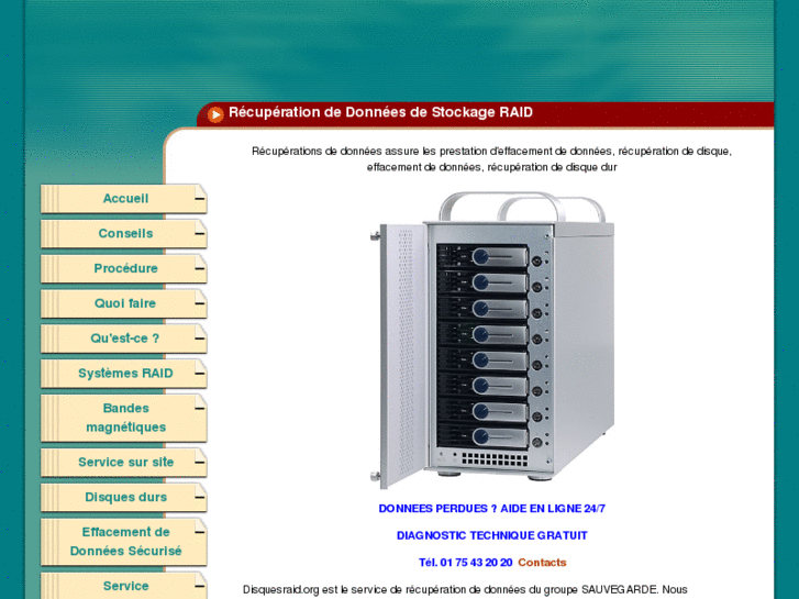 www.disquesraid.org